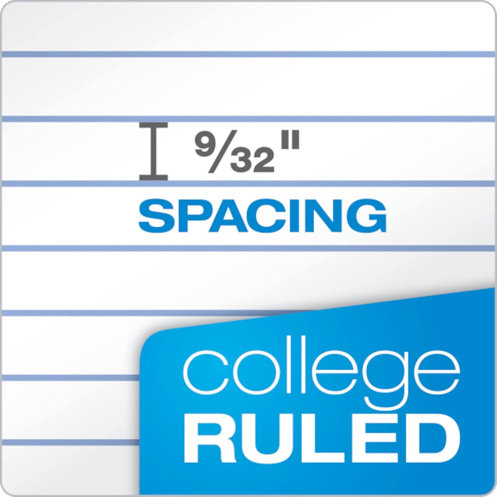 Spiral Notebook,1 Subject,College Ruled Paper,8 x 10-1/2 Inch,Color Assortment Design May Vary (65007),(Pack of 24)