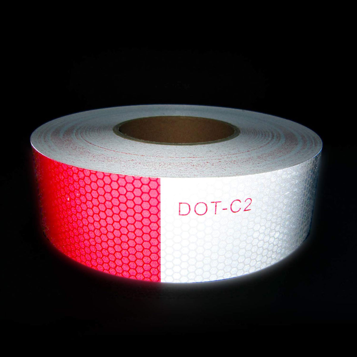 DOT-C2 Reflective Tape for Trailers & Signs, 2 Inch x 200 Feet