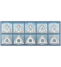 WNMG432 (WNMG080408) Indexable Carbide Inserts for Aluminium, 10pcs