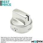 M93DVN Knob Replacement for General Electric JGB645EEK1ES JGB645EEK2ES JGB660EEJ1ES JGB660EEJ2ES JGB660EEJ3ES JGB660EEJ4ES JGB660EEJ5ES JGB660EP1ES JGB660SEJ1SS JGB660SEJ2SS JGB660SEJ3SS Range