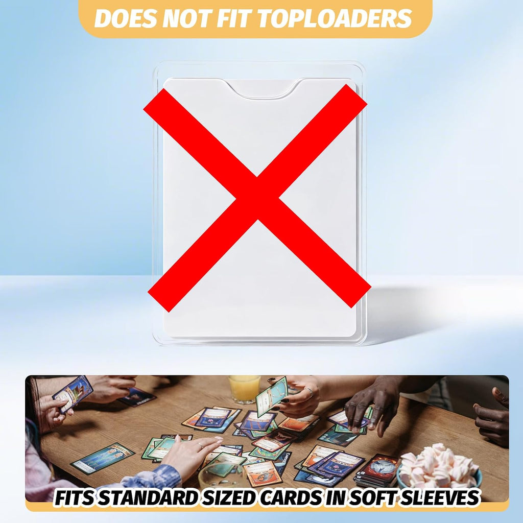 3 Ring 9 Pocket Zipper Card Binder, 720 Double Sided Standard PU Trading Card Album Folder for TCG & Sports Cards