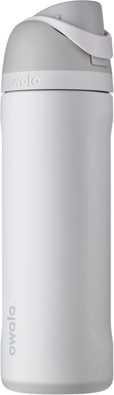 FreeSip Stainless Steel Water Bottle 24 oz Shy Marshmallow