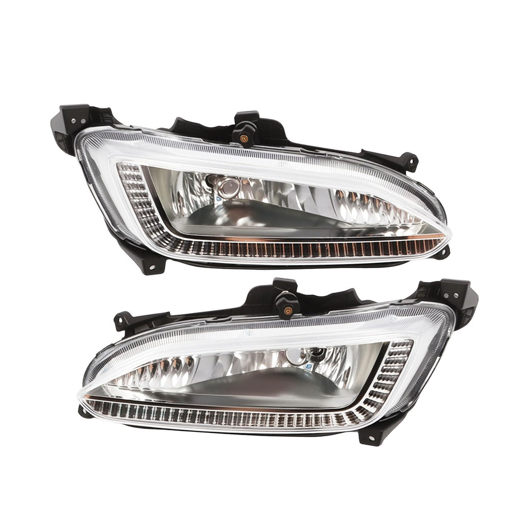 Fog Light Assembly Compatible with Santa Fe Sport 2013 2014 2015