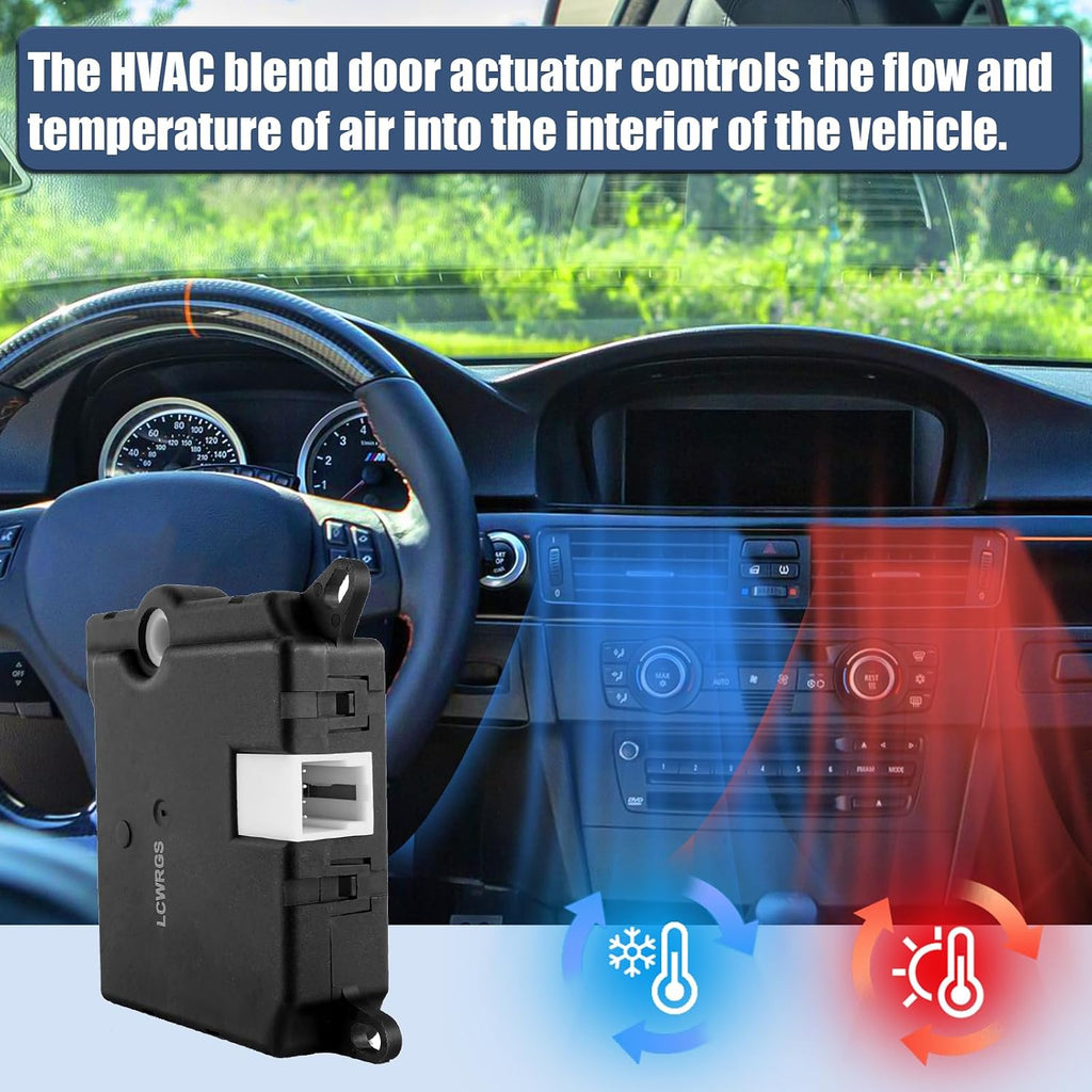 Rear HVAC Blend Door Actuator Fits for Ford Expedition Explorer 604-213