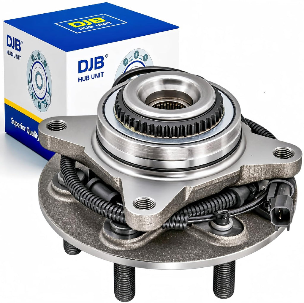 DJB 515177 4WD Front Wheel Bearing Hubs Assembly for 2018-2020 Ford F-150