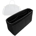 Organizer for Coa.h Soft Empire Carryall (Size 40, Ivory), Felt Bag Insert for 28/40/48 with Keychain Hook