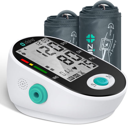 Automatic Upper Arm Blood Pressure Monitor for Home Use, 2 * 99 Sets Memory