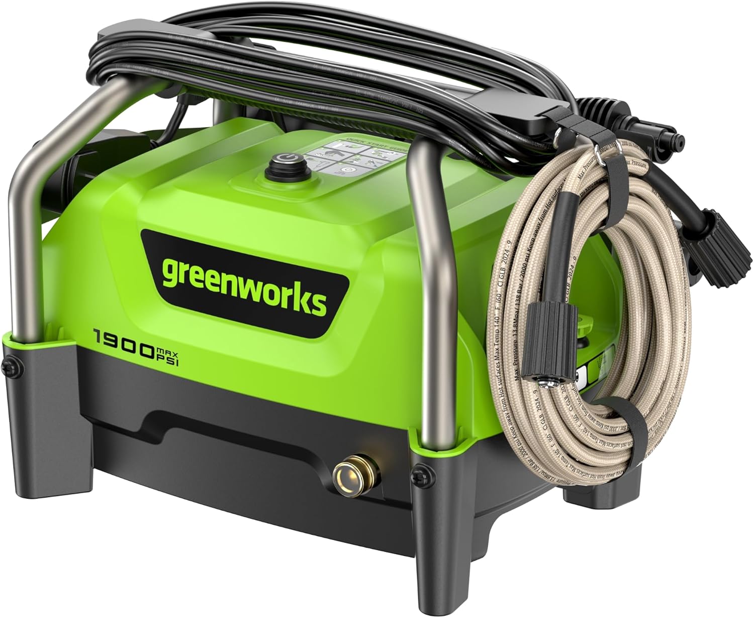 1900 PSI (1.2 GPM Max) Electric Pressure Washer