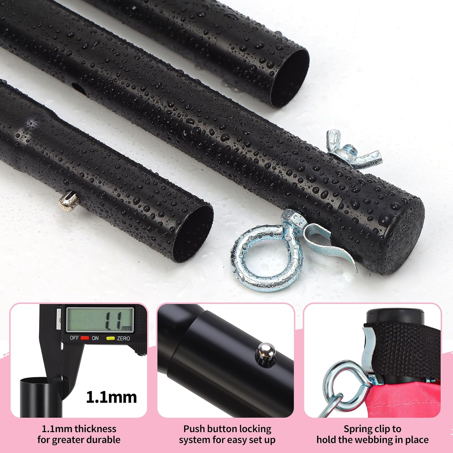 20ft Portable Outdoor Volleyball Badminton Combo Net Set | Height Adjustable for Volleyball & Badminton Game with