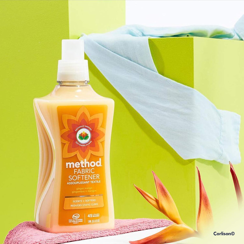 Fabric Softener, Ginger Mango, 53.5 Ounces, 45 Loads