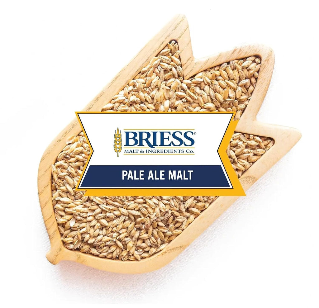 Briess Pale Ale Malt Whole Grain | Unmilled Base Malt for Home Brewing | Rich Malt Flavor for Ales | Brewing Grain |