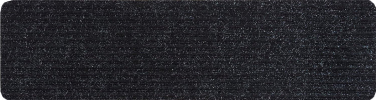Stair Treads Collection Indoor Skid Slip Resistant Carpet Stair Tread Treads (Black, 1 Piece (7 in x 24 in))