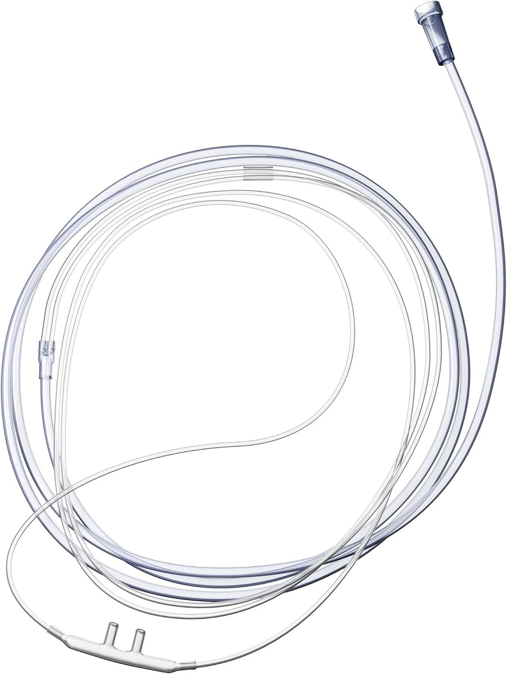 7 Foot Oxygen Nasal - 5 Pack Nasal for Oxygen - Standard Resistant Lightweight Oxygen Tubing Cannula