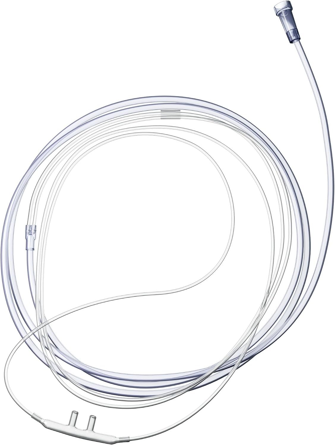 7 Foot Oxygen Nasal - 5 Pack Nasal for Oxygen - Standard Resistant Lightweight Oxygen Tubing Cannula