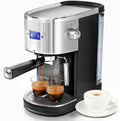 20 Bar Espresso Machine Semi-Automatic, Professional Coffee Maker with Milk Frother Steam Wand & 45OZ Removable Water