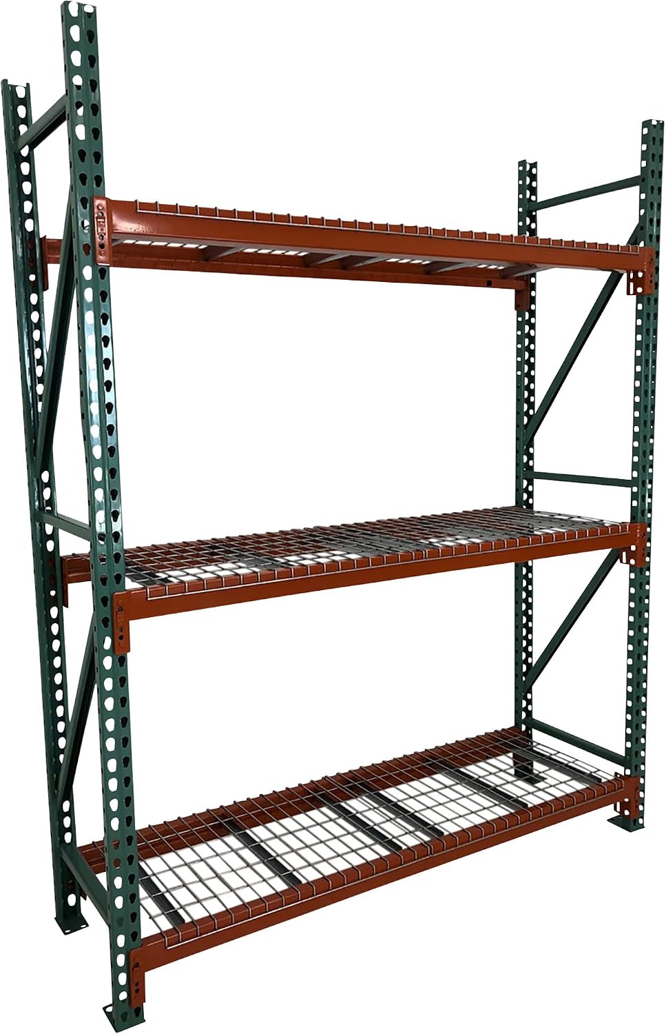 AK Industrial Teardrop Pallet Rack Beam - 144in.L, Model Number AK-RBI-144-6