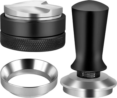 54mm Espresso Accessories Kit, Distributor, Tamper, Dosing Funnel