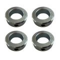 Shaft Collars 1-1/4" Bore Solid Steel Style Zinc Plated Set Screw 4 Pieces