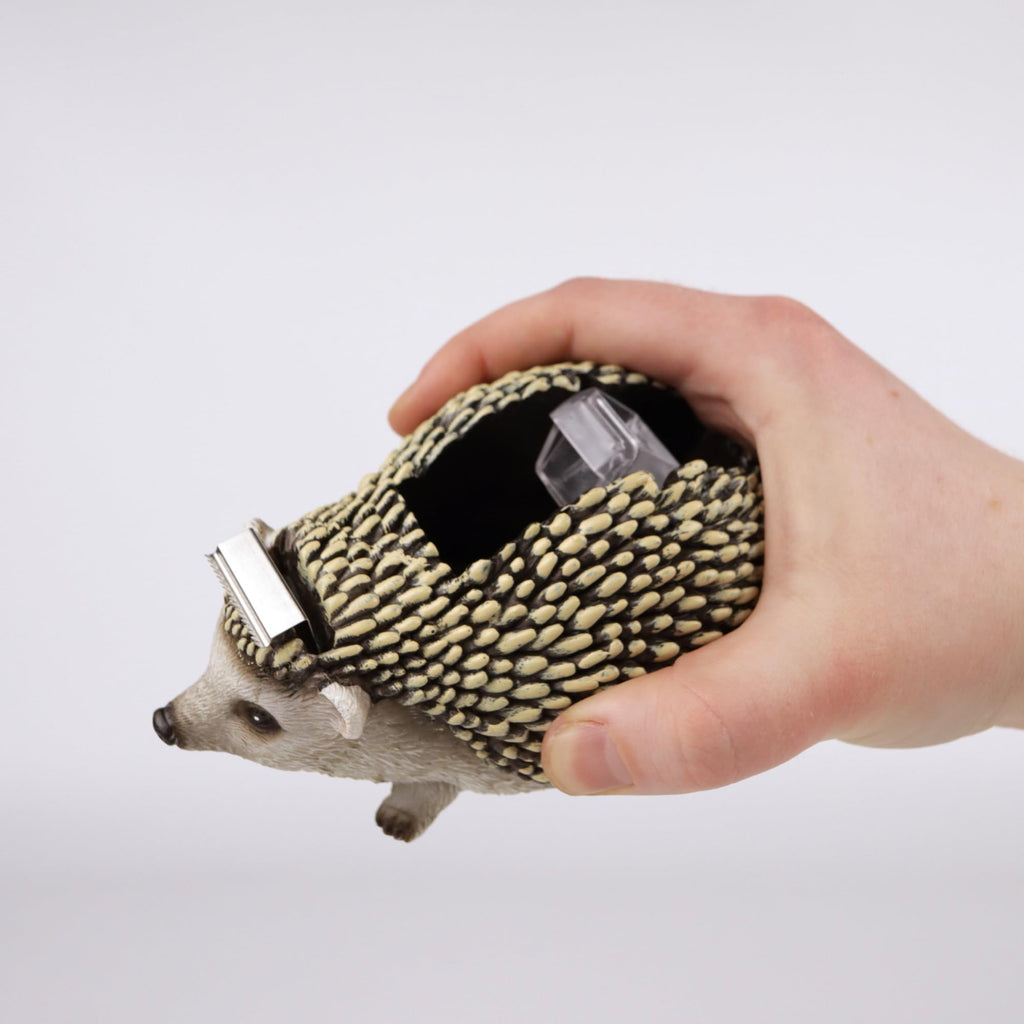 Hedgehog Tape Dispenser, Desk Accessory Gift, 4.75"x3.25"x2.75"