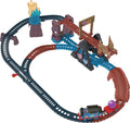 Thomas & Friends Motorized Toy Train Set Crystal Caves Adventure with Thomas, Tipping Bridge & 8 Ft of Track for