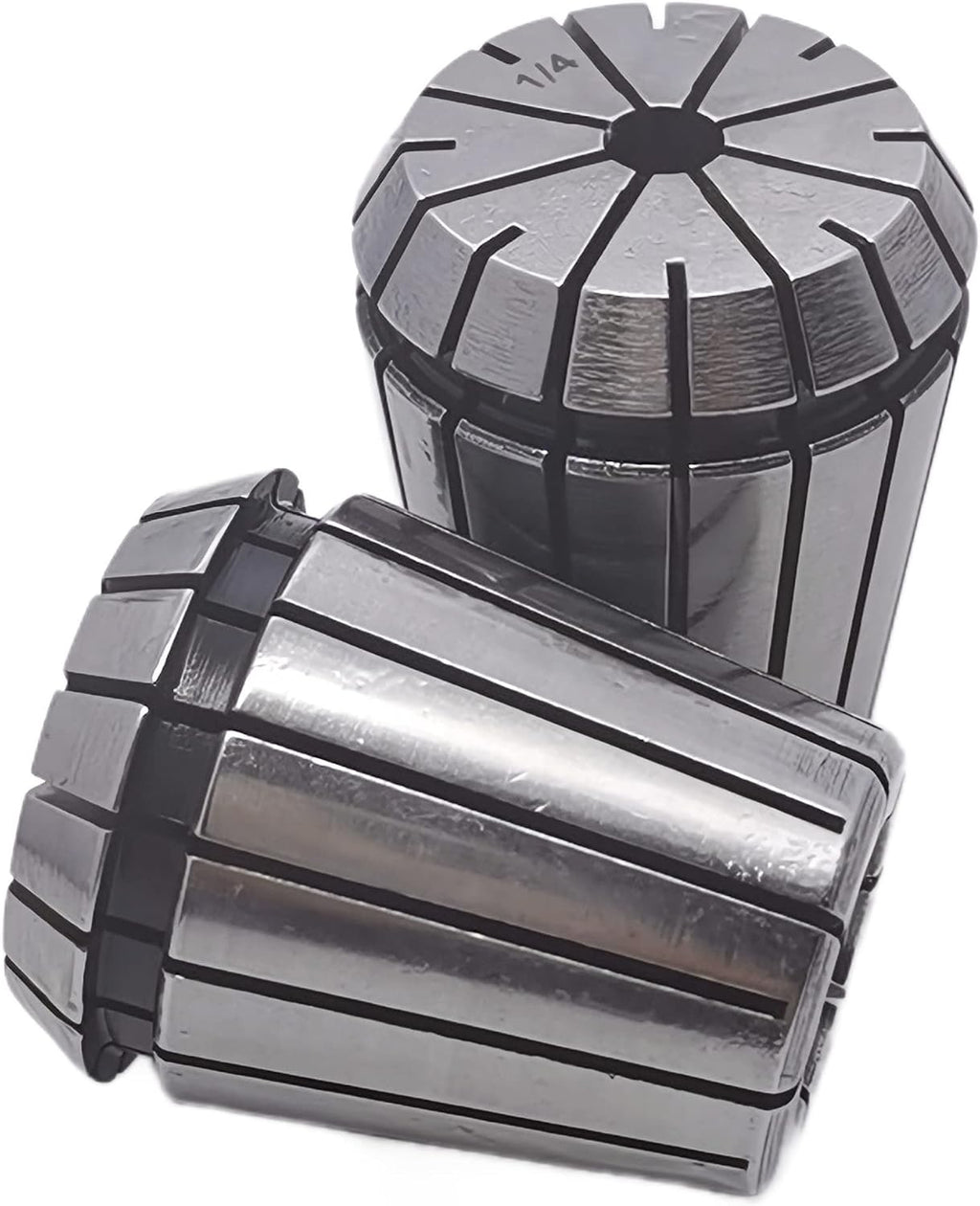 ER32 1/4 Collet Set 2pcs,Spring Collet Set for CNC Engraving Machine and Milling Lathe Tool