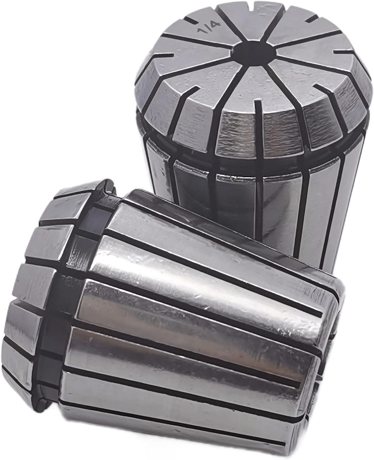 ER32 1/4 Collet Set 2pcs,Spring Collet Set for CNC Engraving Machine and Milling Lathe Tool