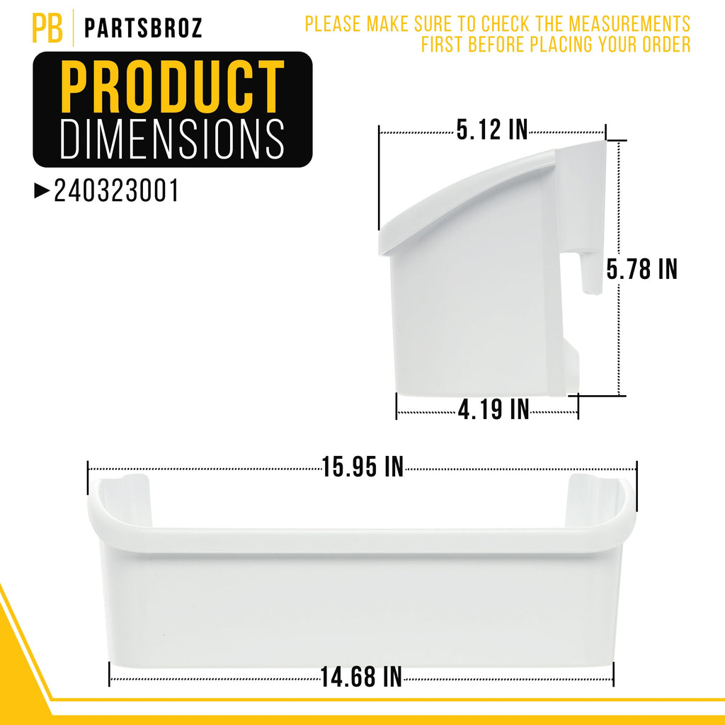 Refrigerator Door Bin Shelf for Frigidaire FFHS2611LBK