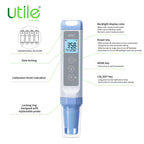 Utile Pocket pH Meter Pro, ±0.01 Accuracy pH Tester Kit
