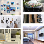 108 Ft Double Sided Mounting Tape Heavy Duty, Waterproof Foam Adhesive for LED Strips & Home Office Decor (0.39In