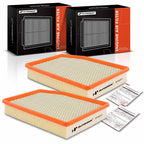 A-Premium 2-PC Engine Air Filter Compatible with Cadillac, Chevrolet & GMC