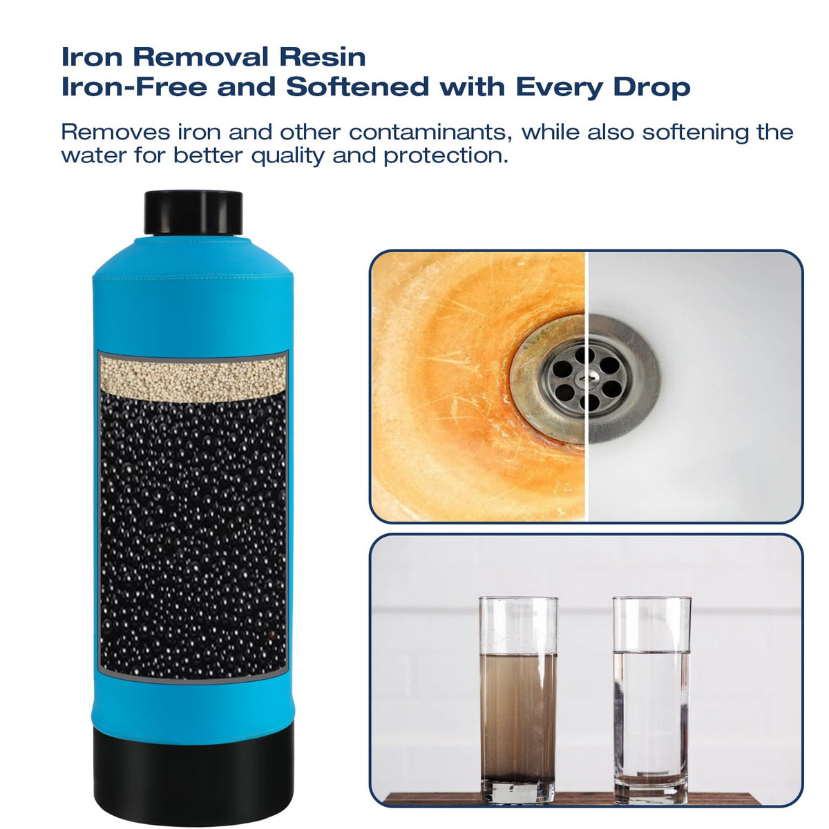 Whole House Water Filter System, Iron and Manganese Filter