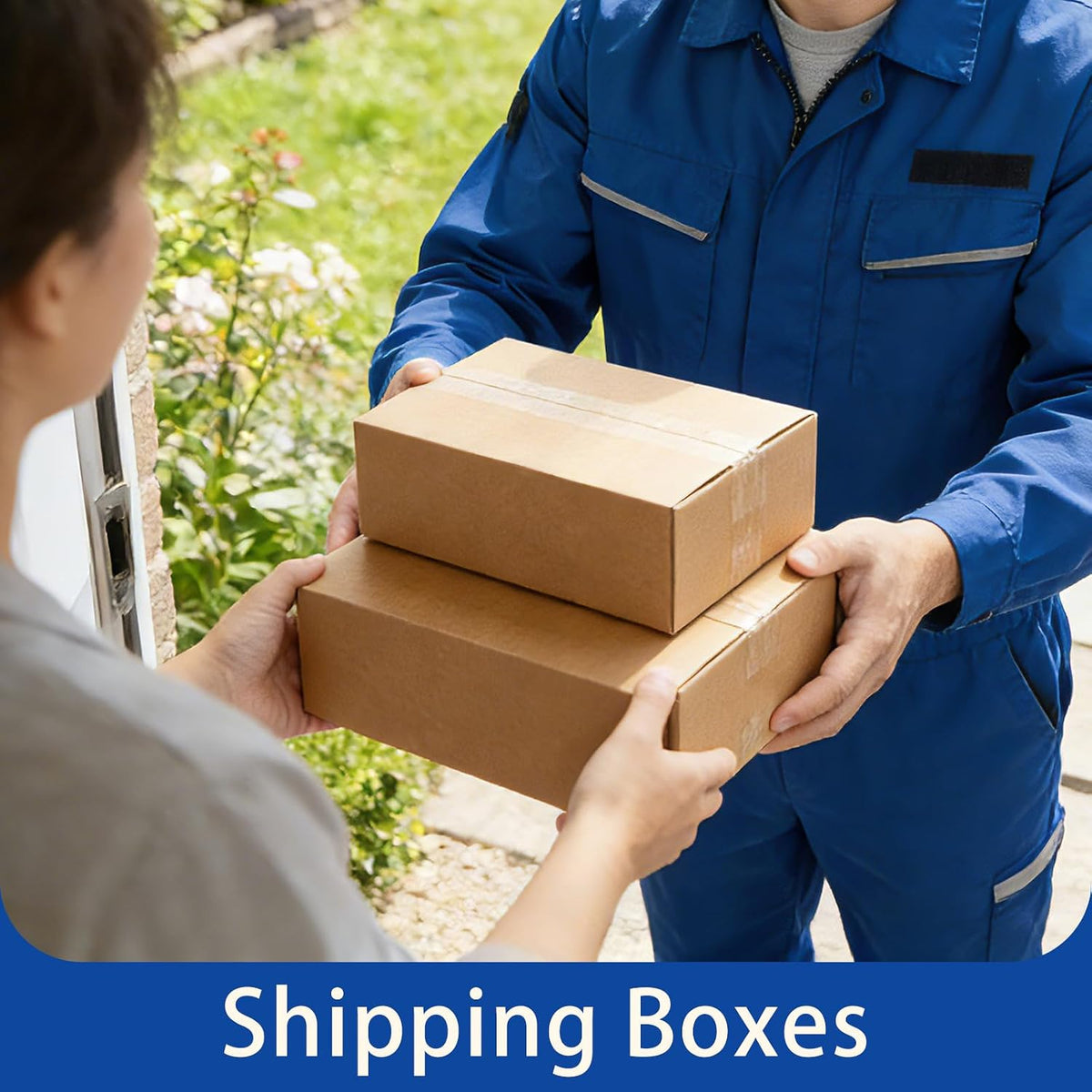 9x6x4" Shipping Boxes 50 Pack Corrugated Cardboard Box Brown
