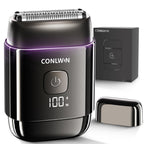 Electric Foil Shavers for Men, Travel Mini Shaver, Model FK-712B