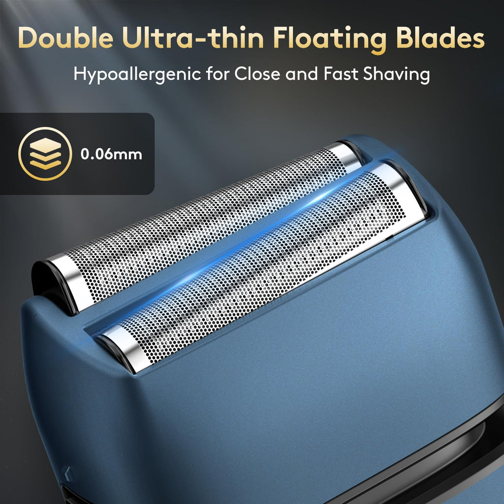 Foil Shaver for Men, Electric Razor with Smooth Close Shaving