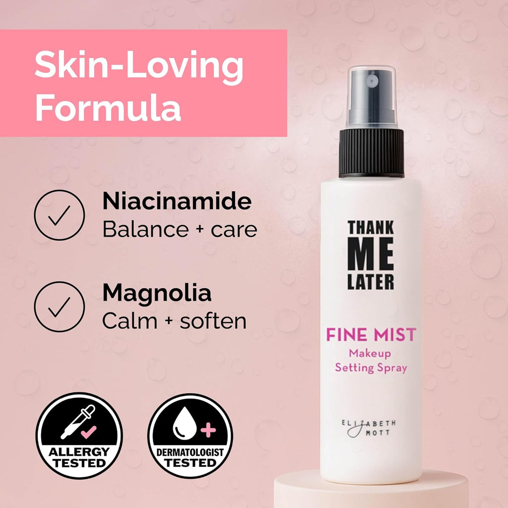 Thank Me Later 3-in-1 Dewy Makeup Setting Spray, 95ml
