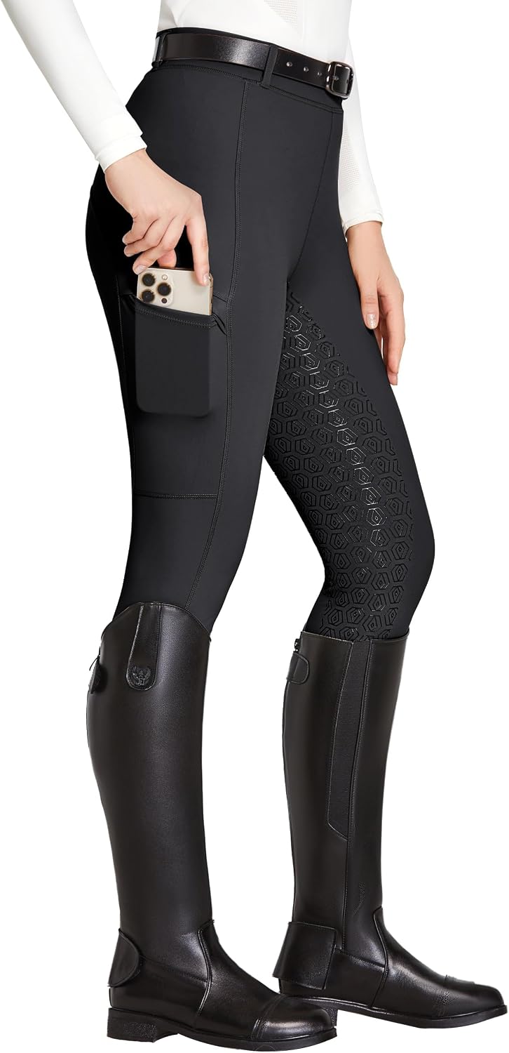 Women's Full Seat Breeches High Waist Horse Riding Pants
