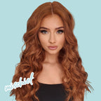 Mischief, Professional Curling Wand, 5 Variable Temperatures, 0.7”x 0.9” Extra Thick Long Length Rectangular Titanium