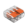 221-413 | WAGO Lever-Nuts Splicing Connector | for Solid and Stranded Conductors | 3-Conductor with Operating levers