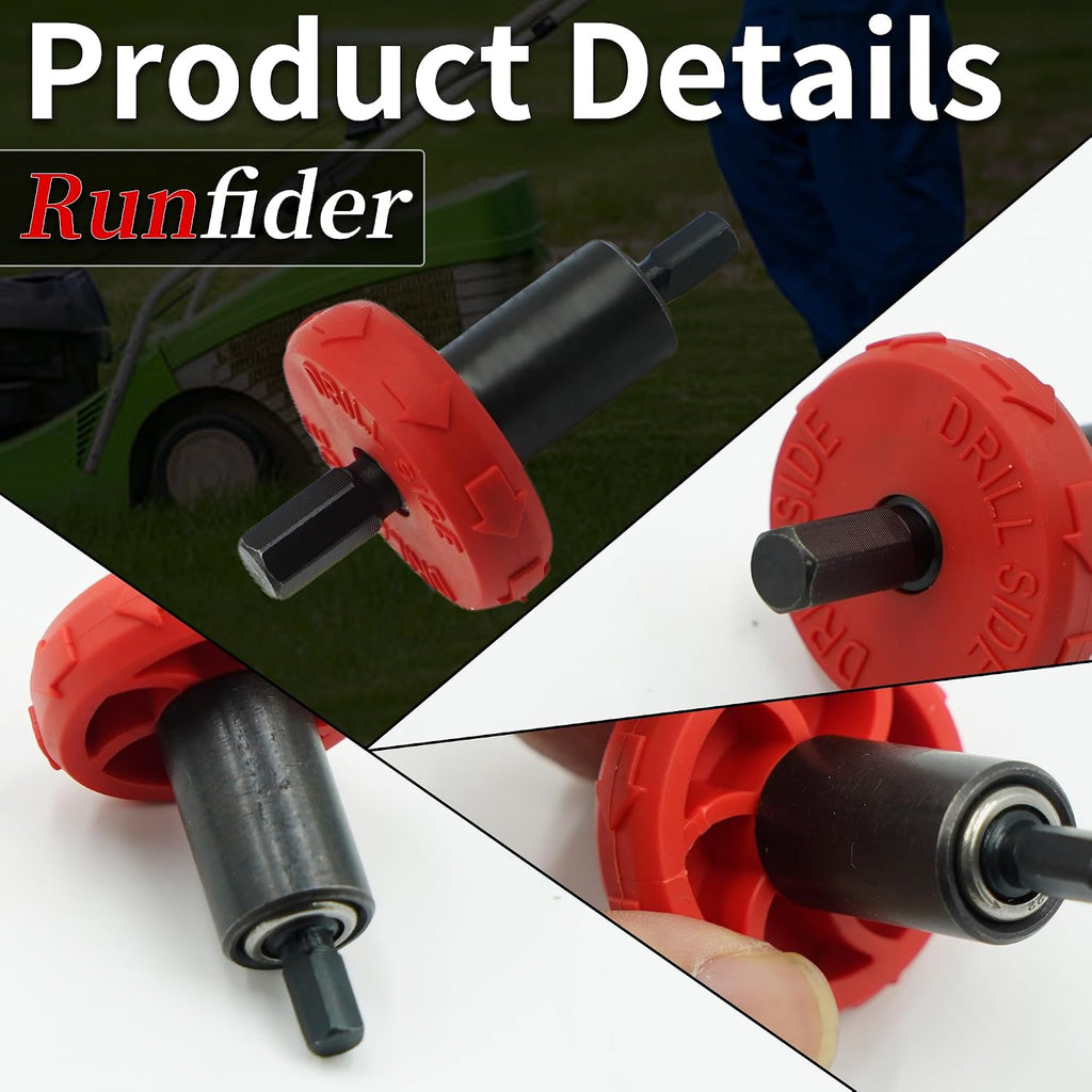 Jump Starter Tool Drill Adapter to start small engines electric starter for pull start engine Fit for Troy Bilt Craftsman Stihl Ryobi Trimmers Lawn Mowers Snow Blowers Chainsaws Handheld Equipment