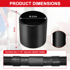 2-1/2" Vacuum Hose Coupling Replacement for Shop Vac Hose Adapter 90686