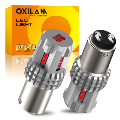1157 LED Bulbs Brake Lights 3000 Lumens Extremely Bright 2057 7528 7507 BAY15D 1157 LED Bulbs for Tail Lights Brake