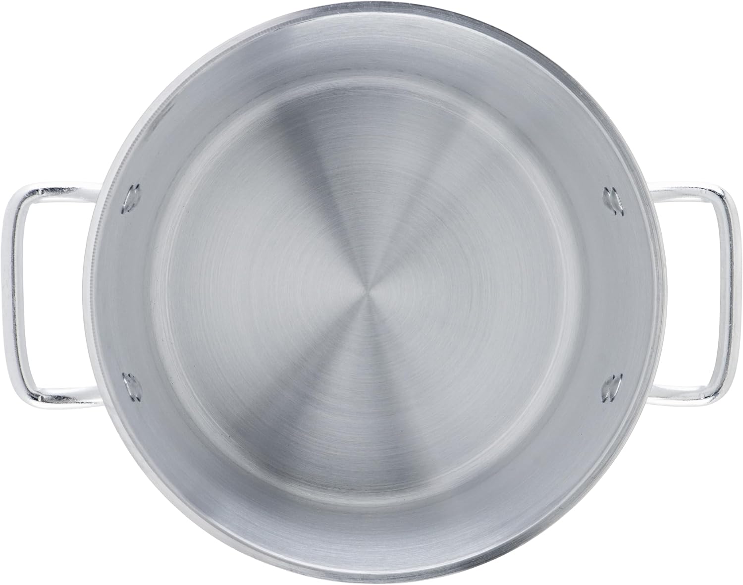 6.0mm Aluminum Stock Pot, 12-Quart | Heavy-duty, Riveted handles, Great for Stocks, Soups, Pasta and Batch Cooking