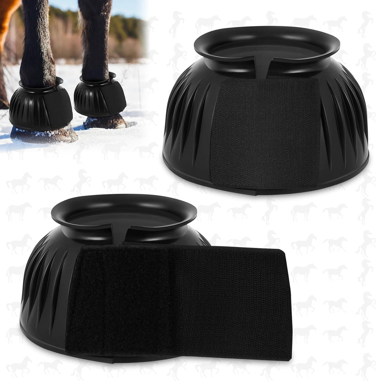 Bell Boot for Horse 1 Pair/2 Pair Available