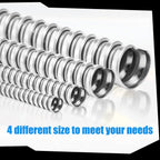 Yaocom 1 Inch Metal Flexible Conduit 50 ft, Galvanized Reduced Wall