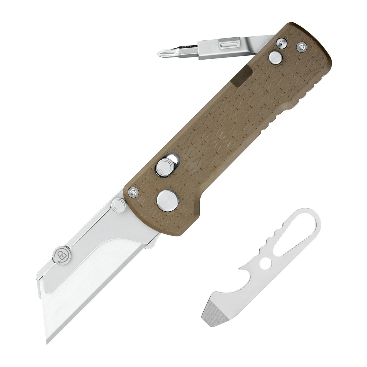U1 Pro Multitool Folding Utility Knife with Folding Screwdriver