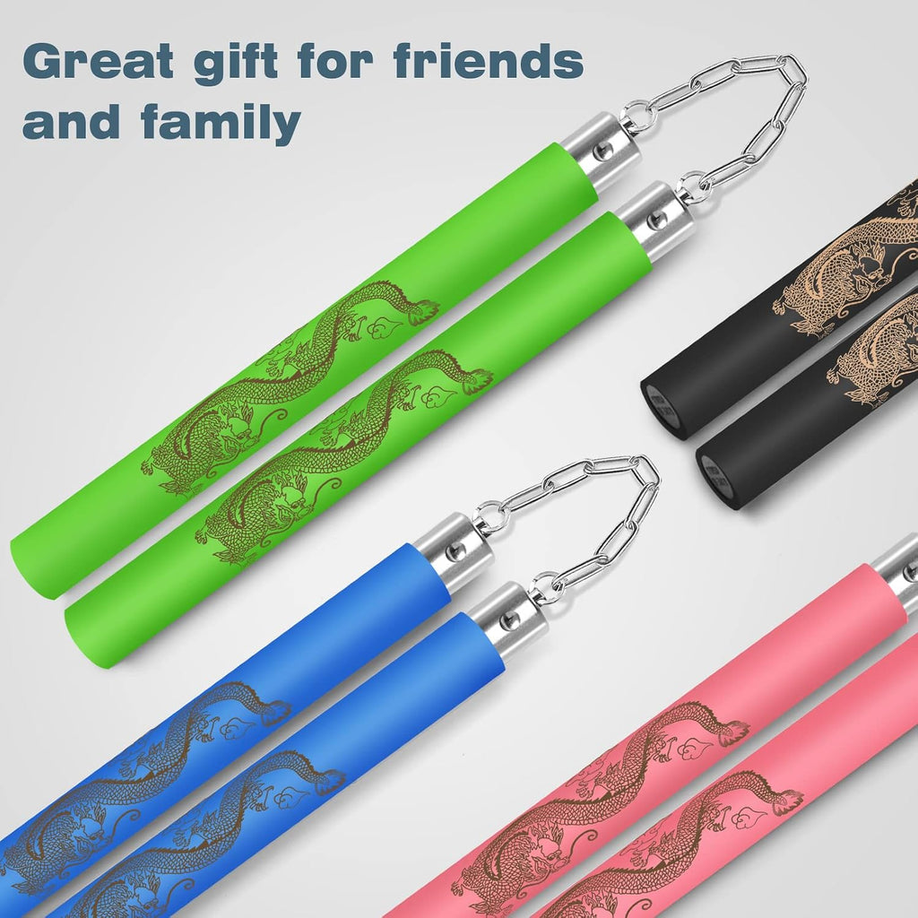 Nunchucks for Kids and Adults,Safe Training Nunchucks/Nunchakus