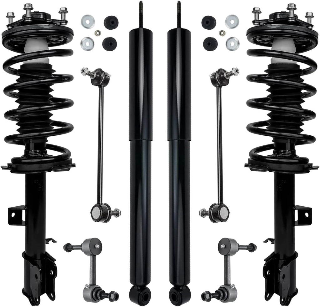 Detroit Axle - 8pc Struts Shocks Kit for 2009-2011 Ford Escape