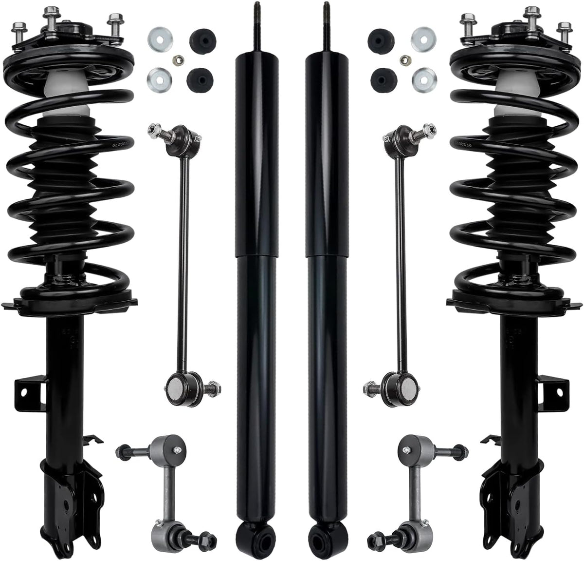 Detroit Axle - 8pc Struts Shocks Kit for 2009-2011 Ford Escape