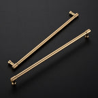 Champagne Bronze Cabinet Handles Modern Pulls,12-3/5 Inch,10 Pack