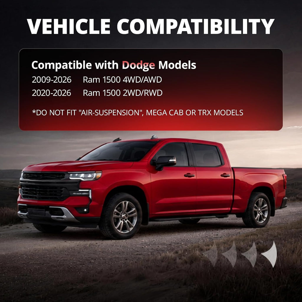 EVIL ENERGY 3" Front and 2" Rear Leveling Lift Kit for 2006-2024 Ram 1500